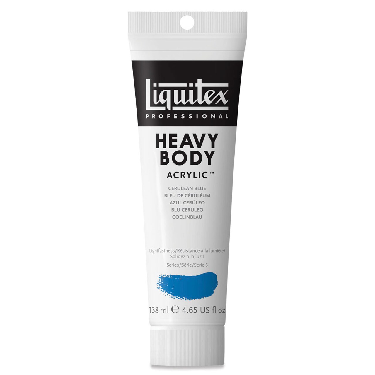 Liquitex Heavy Body Artist Acrylics - Cerulean Blue, 4.65 oz Tube